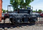 Western Weighing and Inspection Board Scale Test Car #910 is on display at the Colorado Railroad Museum 